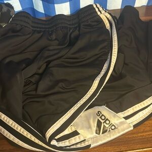 Boys adidas button down the side pants